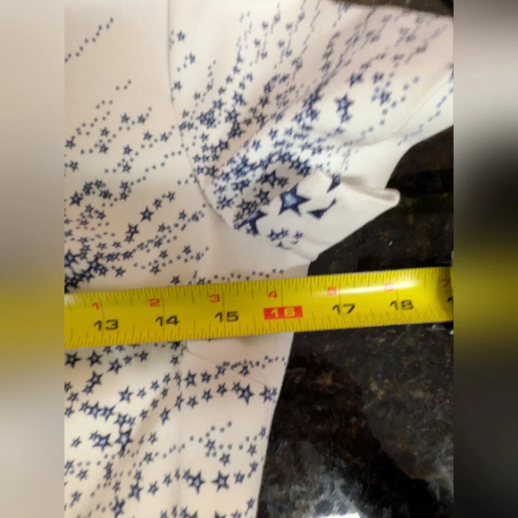 Land's End Cotton Short Sleeve Dress with Stars sz 6 - Picture 7 of 8